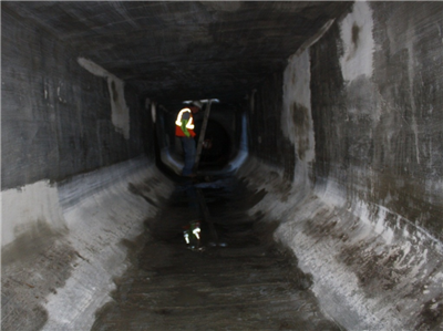 奎屯大断面隧道涵洞人工喷涂修复